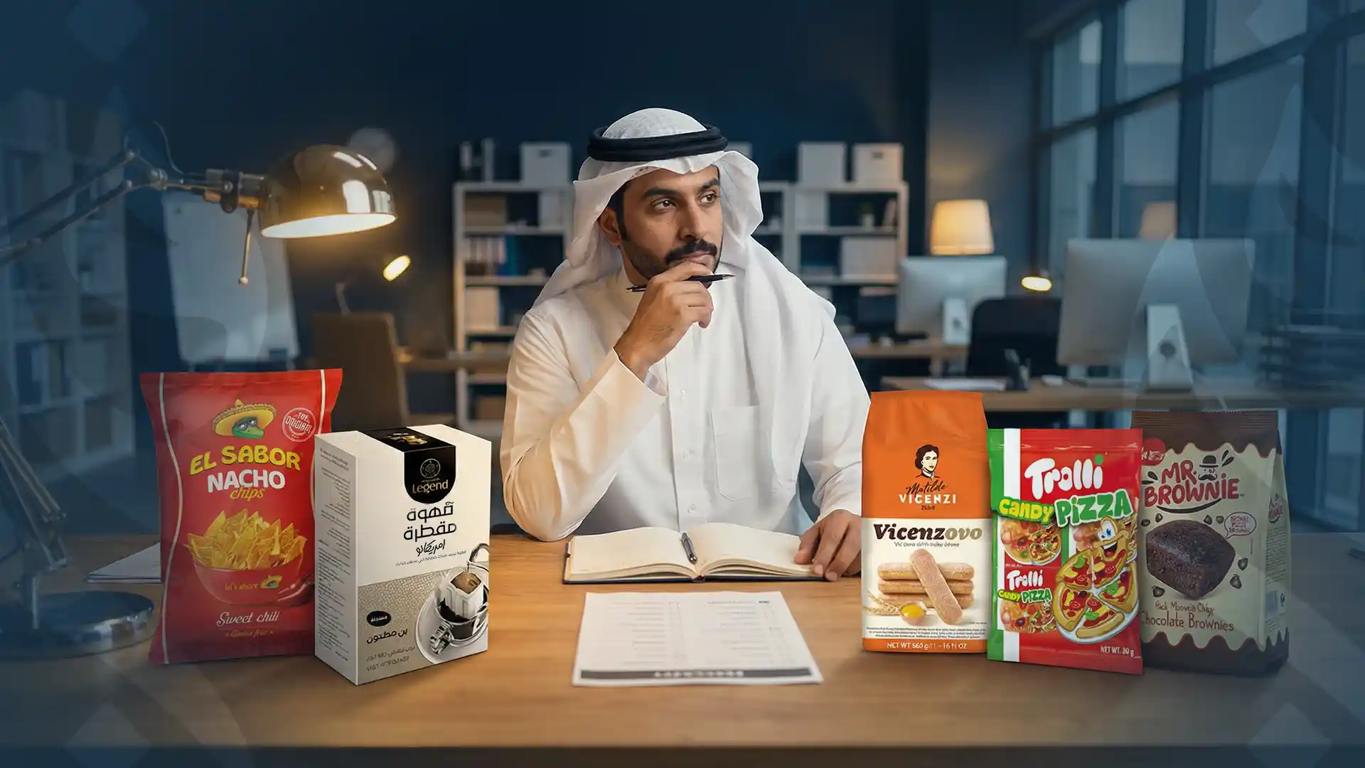 توثيق عمليات التوزيع الغذائي للشركات